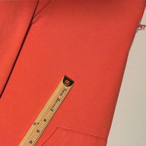 Women's Coral Quarter-Zip Pullover Sweatshirt - Picture 6 of 6